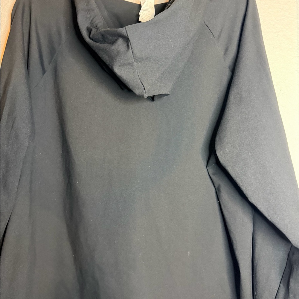 Black Fabletics Women’s 2xl Hooded Jackets Full Zip Long - Picture 5 of 6